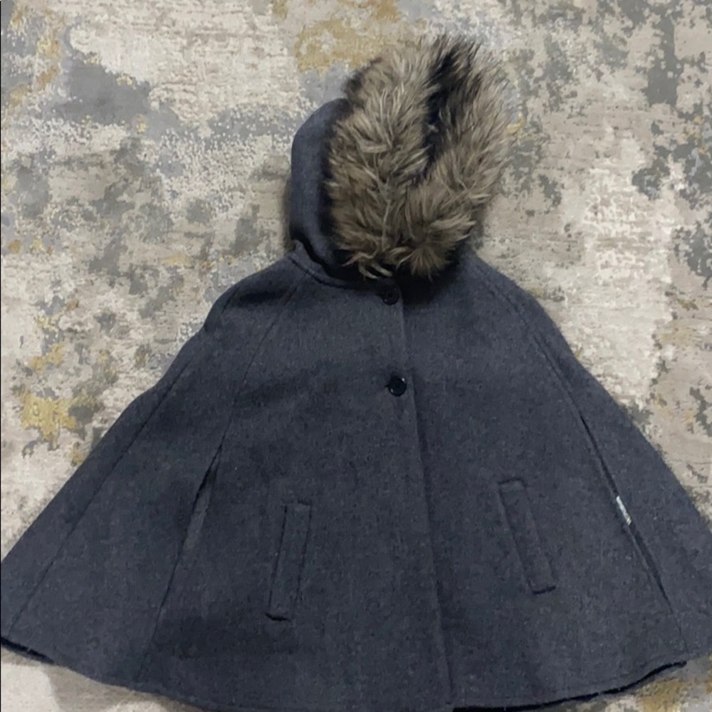 Gray Zara Cape